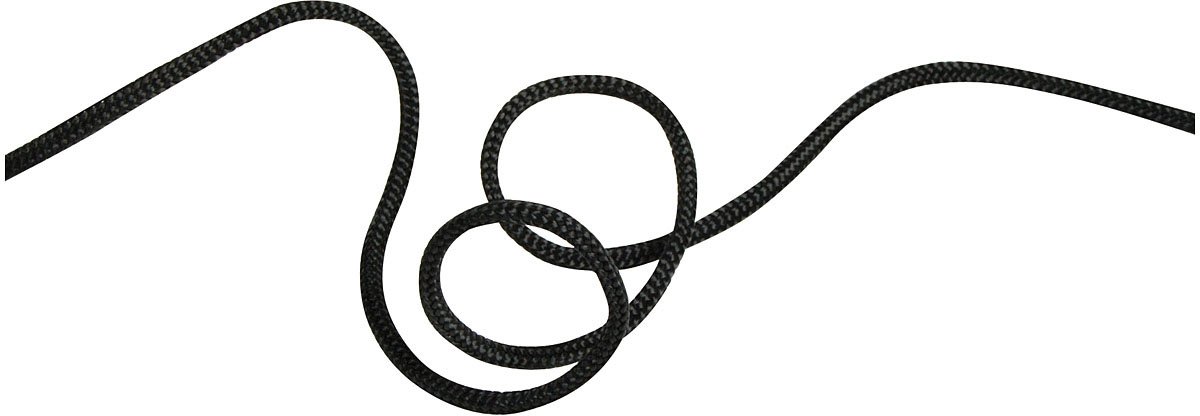 Edelweiss 2mm Accessory Cord - 60 Meter Black Nylon Outdoor Rope