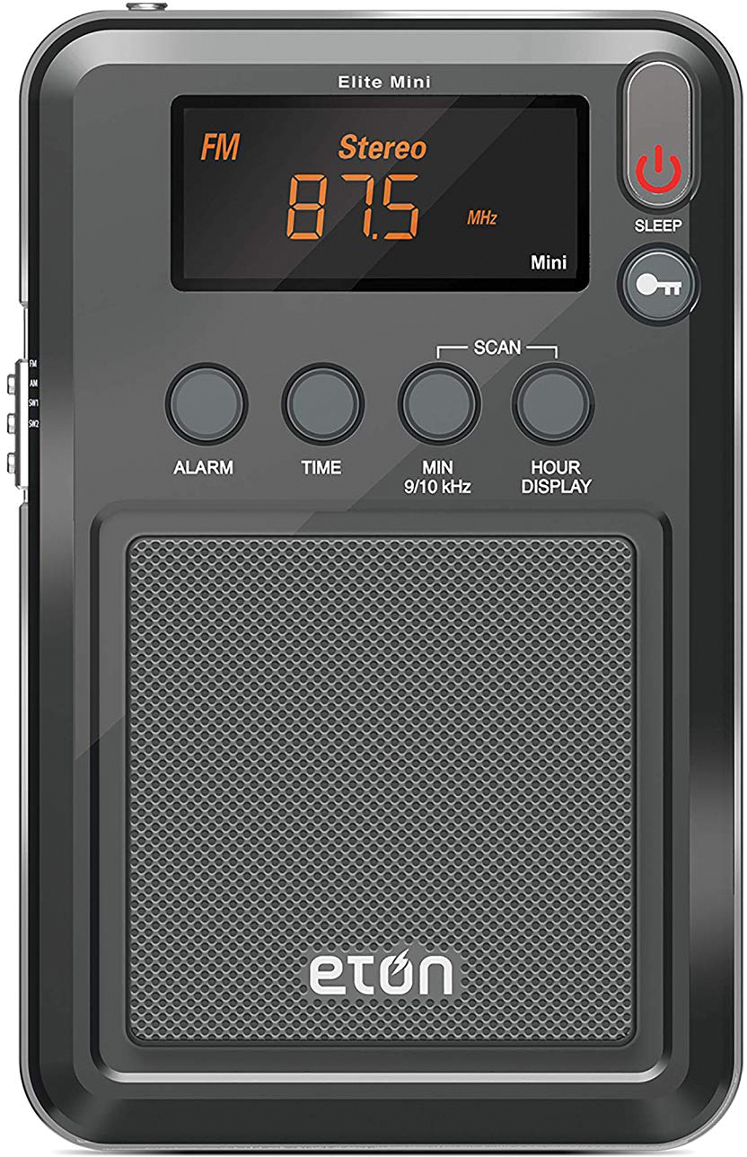 Eton Elite Traveler Portable Radio with Digital Tuner, AM/FM