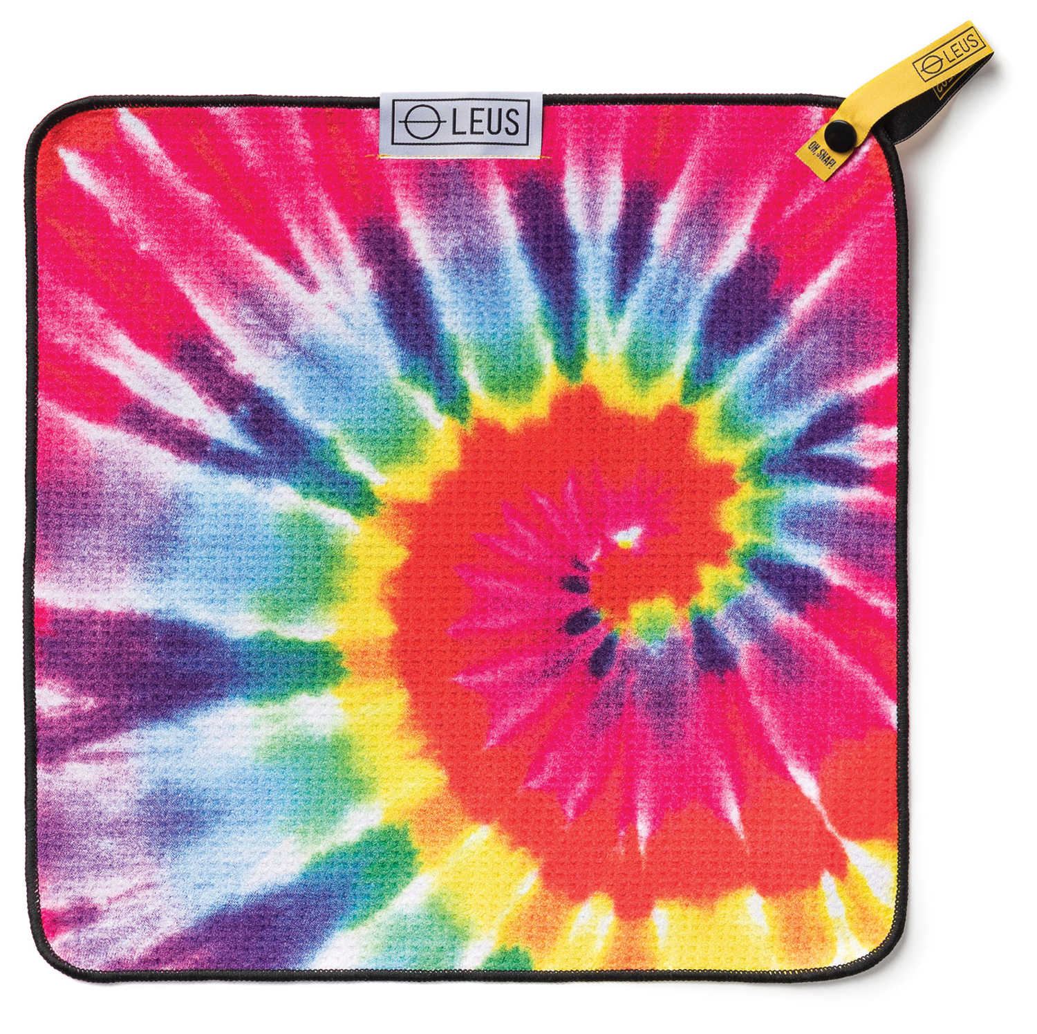 Экологичное велосипедное полотенце Leus Tie Dye Rainbow из микрофибры - Быстросохнущее - 4590₽