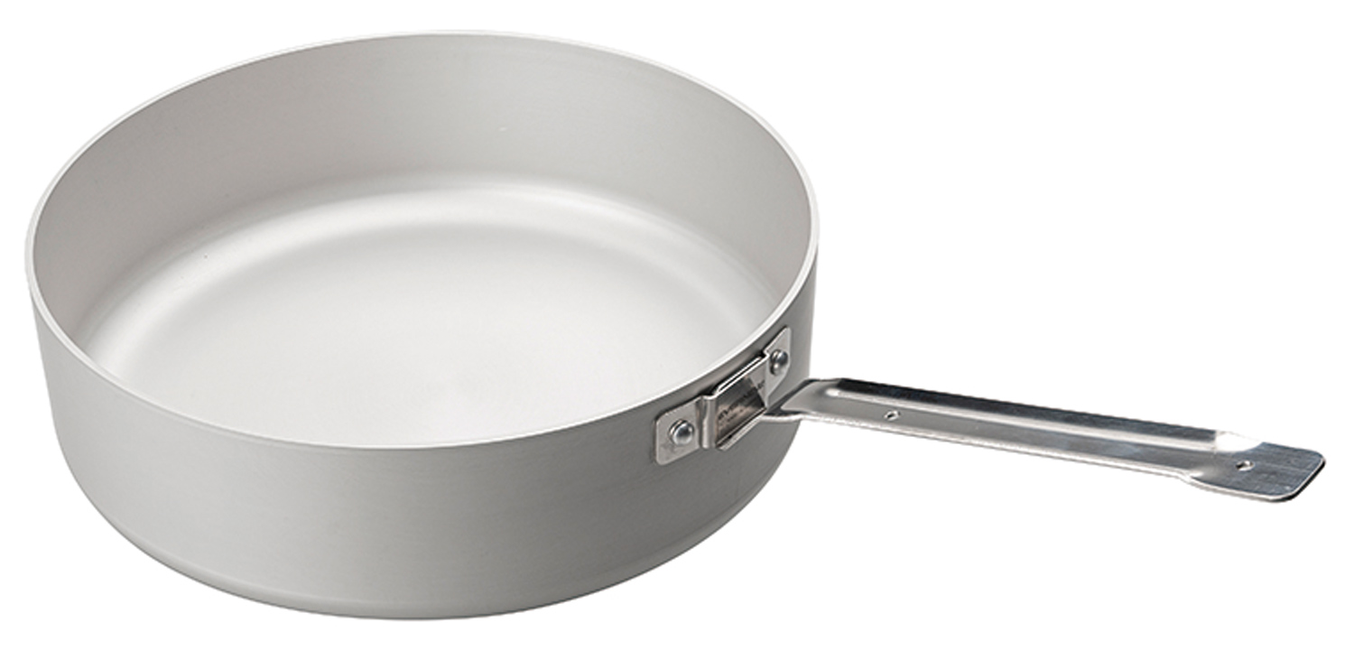 Evernew Aluminum Camping Pan 20cm - Lightweight Durable Non-Stick