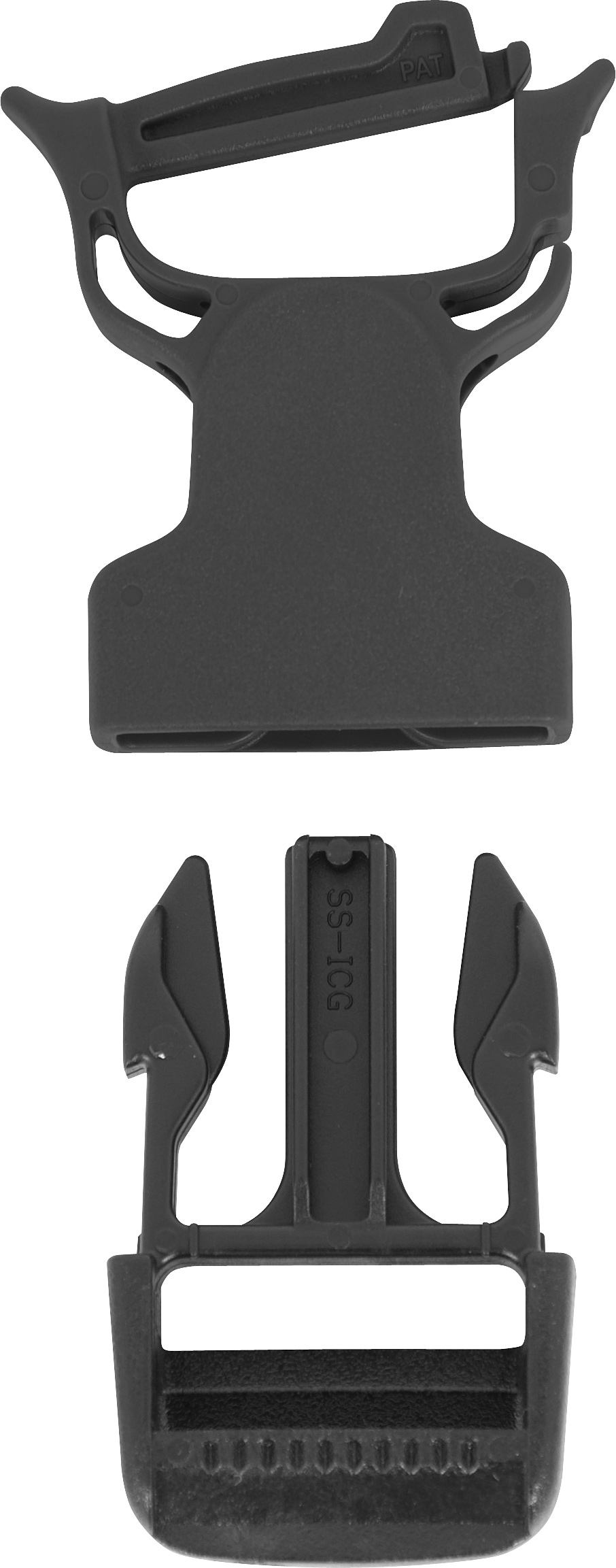 Набор быстросъемных ремонтных пряжек Liberty Mountain 1 Black со шнуровым замком - 2190₽